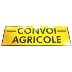 Panneau « Convoi agricole »...